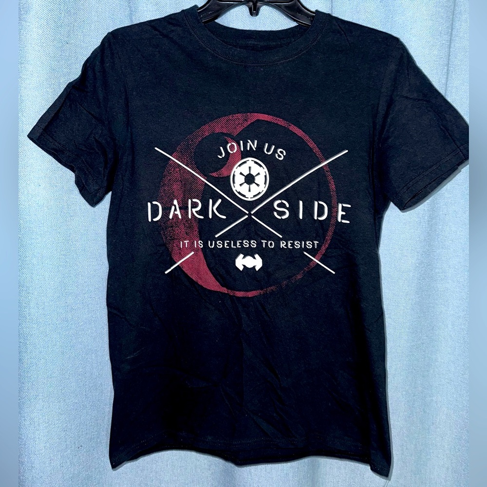 Star Wars Dark Side It Is Useless to Resist T-Shirt